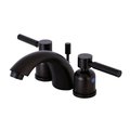 Kingston Brass KB8955DL Mini-Widespread Bathroom Faucet, Oil Rubbed Bronze KB8955DL